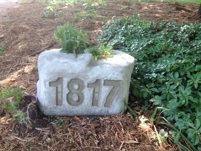 Planter with Address